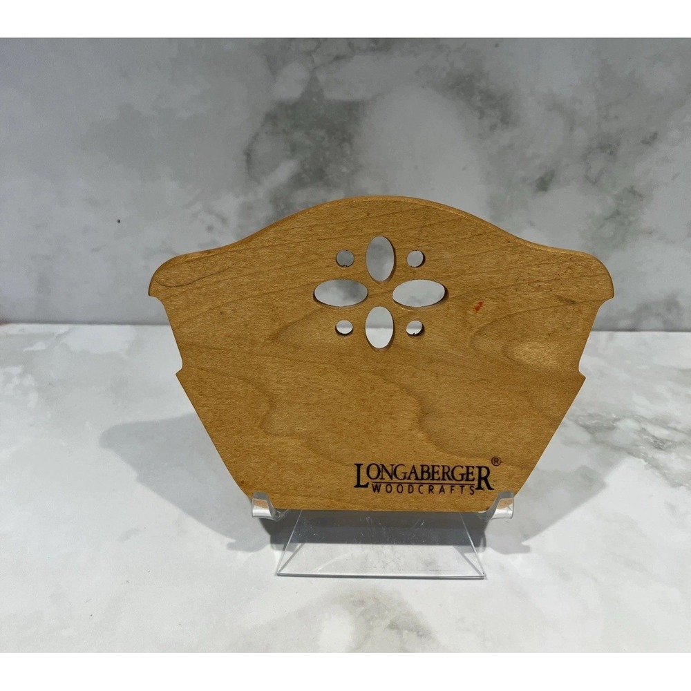 Longaberger Wood Craft Divider for Bread Basket Small Vintage